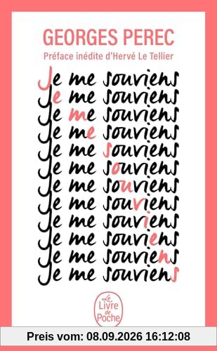 Les choses communes. Vol. 1. Je me souviens