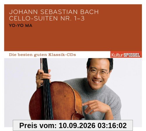 Kulturspiegel: die Besten Guten-Cello Suiten 1-3