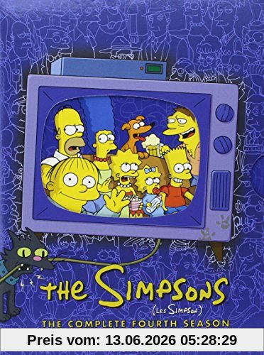 unbekannt Les Simpson , L'Intégrale Saison 4 - Édition 4 Dvd