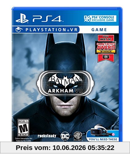 Batman Arkham VR (PlayStation VR) (englische Version)