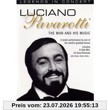unbekannt Luciano Pavarotti Legends In Concert Dvd Music New-Kostenlose Lieferung