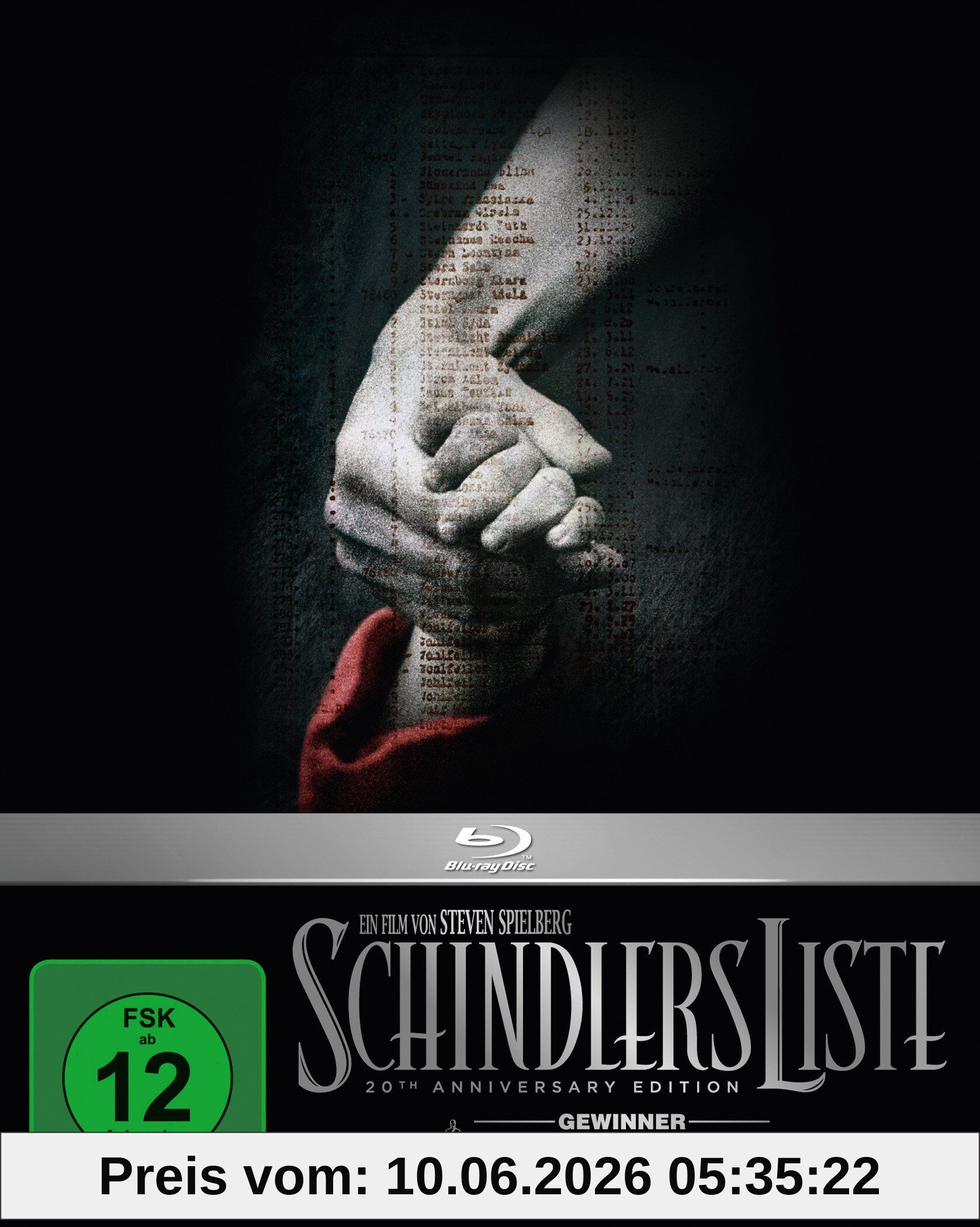 Schindlers Liste - 20th Anniversary Edition (Limited Edition)