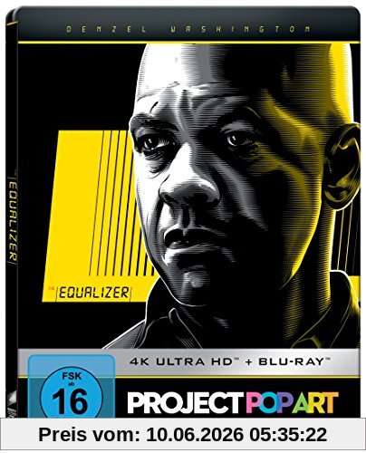 The Equalizer (SteelBook PopArt) [Blu-ray]