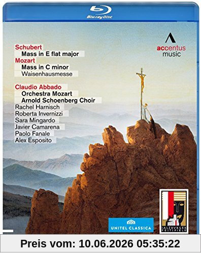 Schubert Messe Es-Dur D 950/Mozart Messe c-moll KV 139 Waisenhausmesse [Blu-ray]