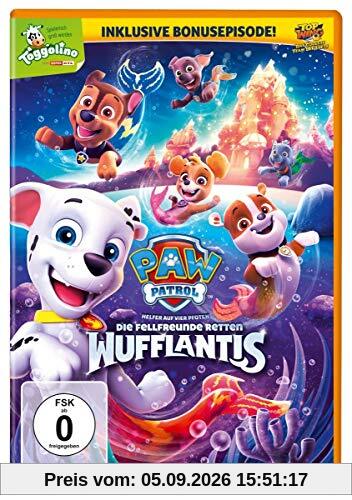 Paw Patrol: Die Fellfreunde retten Wufflantis