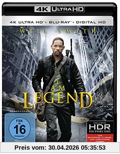 I Am Legend  (4K Ultra HD) [Blu-ray]
