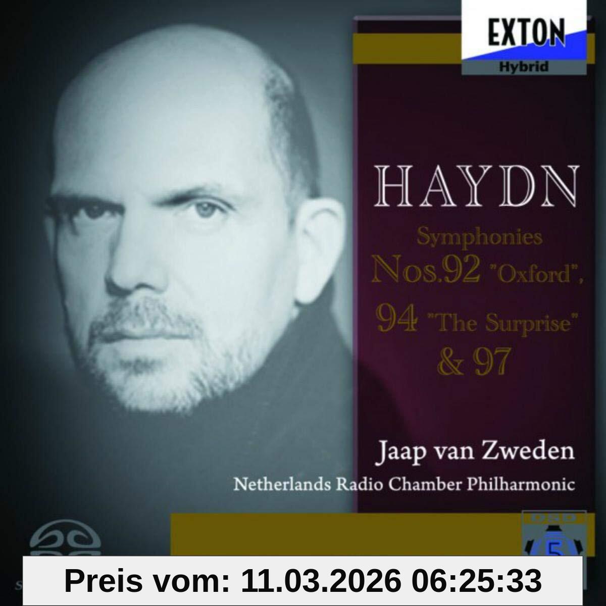 Jaap Van Zweden Sinfonien 92, 94 & 97