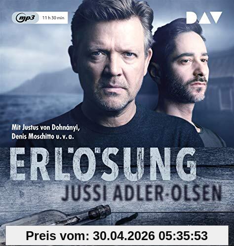 Erlösung. Carl Mørck, Sonderdezernat Q, Fall 3: Hörspiel mit Justus von Dohnányi, Denis Moschitto u.v.a. (1 mp3-CD)