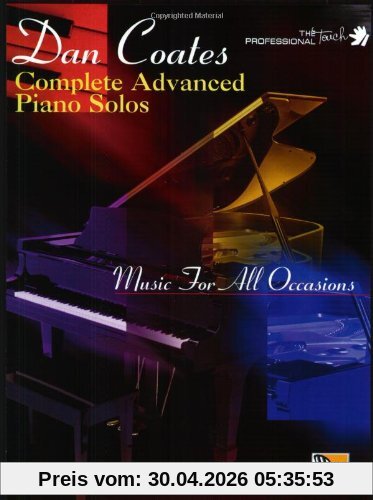 Dan Coates : Complete advanced piano solos Music for all occasions