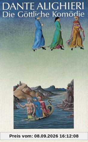 Die Göttliche Komödie, mit Illuminierungen aus dem Codex Urbinate Latino 365. Übertragen von Wilhelm G. Hertz, Nachwort von Hans Rheinfelder, Anmerkungen von Peter Amelung.