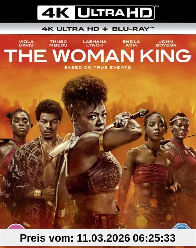 unbekannt The Woman King [4K Ultra Hd] [2022] [Blu-ray] [2023] [Region Free]