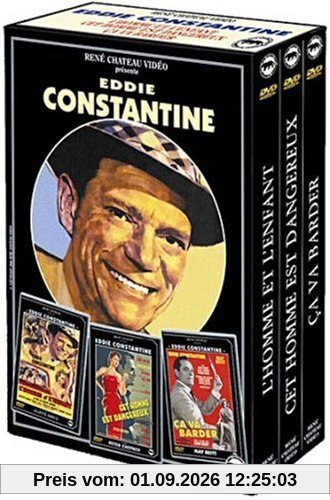Coffret Eddie Constantine 3 DVD (Ça va Barder, L'Homme et L'enfant...) [FR Import]