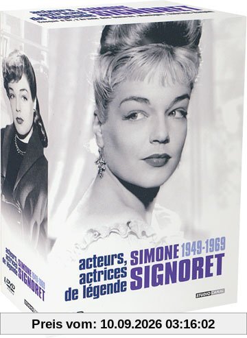 Coffret Simone Signoret 4 DVD / 1949/1969 : Manèges / Casque d'or / Thérèse Raquin / L'Armée des ombres