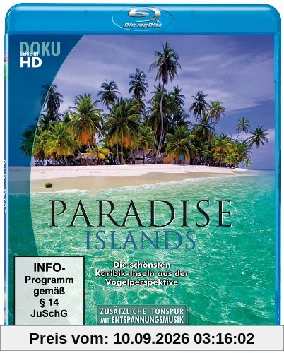 Paradise Islands - Die schönsten Karibik-Inseln aus der Vogelperspektive [Blu-ray]