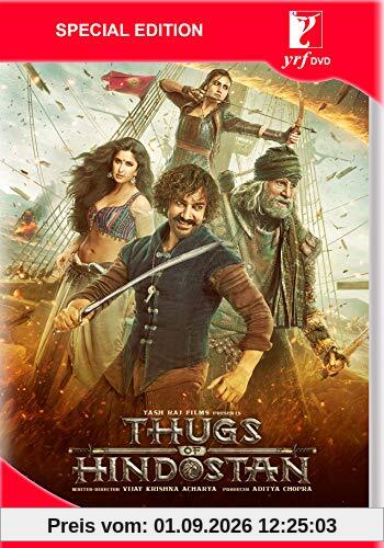 THUGS OF HINDOSTAN Film ~ 2 DVD Pack ~ Bollywood ~ Amitabh Bachchan, Aamir Khan & Kathrina Kaif ~ Hindi mit englischem Untertitel ~ India ~ 2018 ~ verkauf nur über Bollywood 24/7