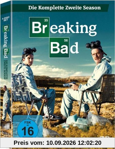 Breaking Bad - Die komplette zweite Season (2 Digipaks im Schuber) [4 DVDs]