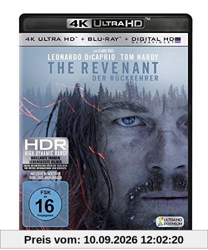 The Revenant - Der Rückkehrer (+ 4K Ultra HD-Blu-ray)