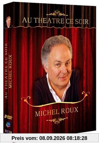 AU THEATRE CE SOIR:le coffret 3DVD de Michel ROUX avec les pièces suivantes: Monsieur chasse / Laurette ou l'amour voleur / L'amant de Bornéo [FR IMPORT]