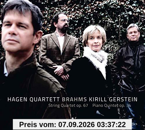 Johannes Brahms: String Quartet op. 67 & Piano Quintet op. 34
