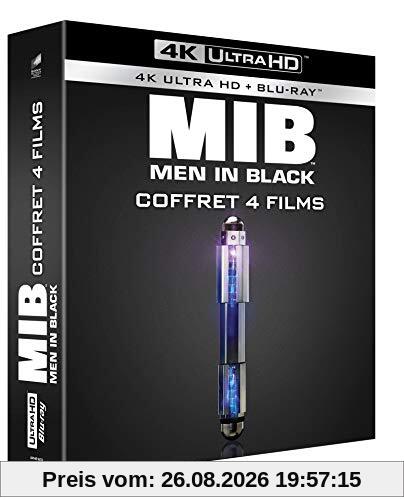 Men in black tétralogie : men in black 1 à 3 ; men in black international 4k ultra hd [Blu-ray] [FR Import]