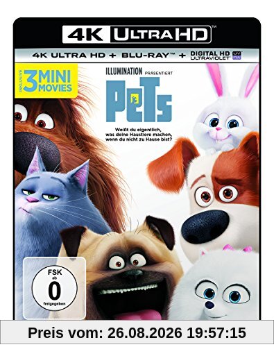 Pets (4K Ultra HD) (+ Blu-ray)