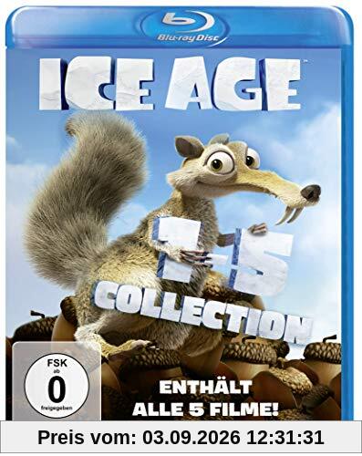 Ice Age - Box Set Teil 1-5 [Blu-ray]