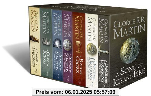 A Game of Thrones: The Story Continues. 7 Volumes Boxed Set (Song of Ice and Fire)