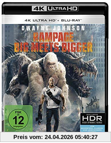 Rampage: Big Meets Bigger 4K Ultra HD [Blu-ray]