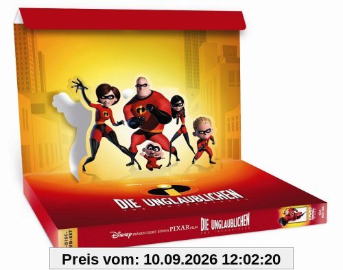Die Unglaublichen - The Incredibles (3D-Pop-Up-Box) [2 DVDs]