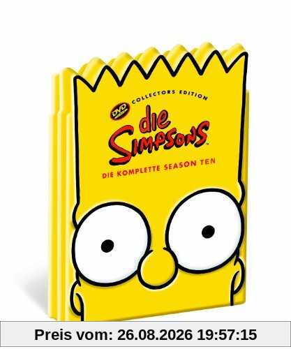 Die Simpsons - Die komplette Season 10 (Kopf-Tiefzieh-Box, Collector's Edition, 4 DVDs)