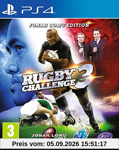 Rugby Challenge 3 Jeu PS4