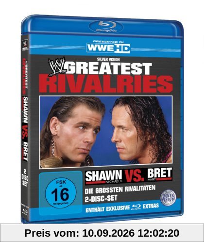 WWE - Die größten Rivalitäten: Shawn Michaels vs. Bret Hart (Blu-ray)