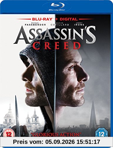 Assassin's Creed (Blu-ray + Digital HD UV) UK-Import, Sprache-Englisch