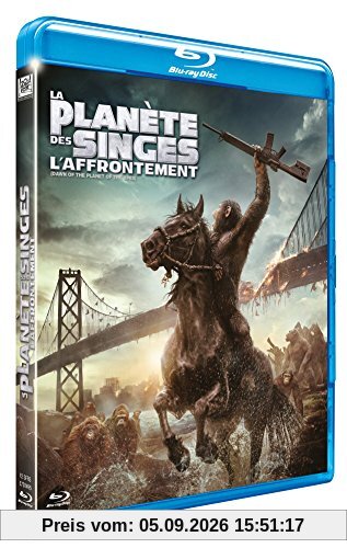 La planète des singes : l'affrontement [Blu-ray] [FR Import]
