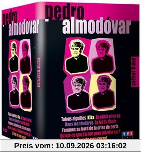 Pedro Almodovar : La Fleur de mon secret / Kika / Talons aiguilles / En chair et en os / Dans les ténèbres / la Loi du désir / Femmes au bord de la ... pour mériter ça ? - Coffret 8 DVD [FR IMPORT]