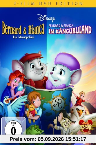 Bernard & Bianca - Die Mäusepolizei / Bernard & Bianca im Känguruland [2 DVDs]