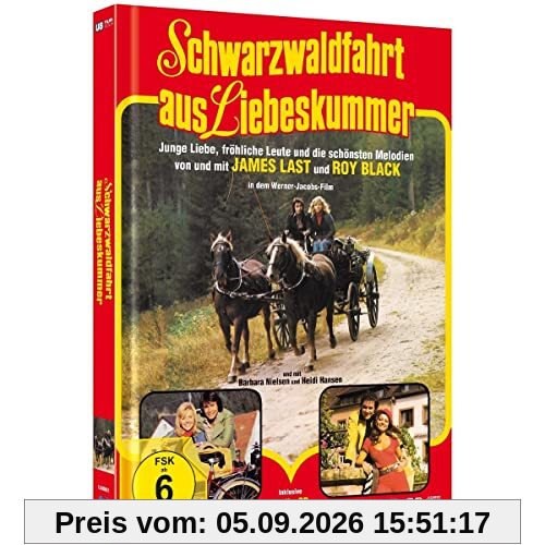 Schwarzwaldfahrt aus Liebeskummer - Mediabook (Blu-ray + DVD) erstmals in HD