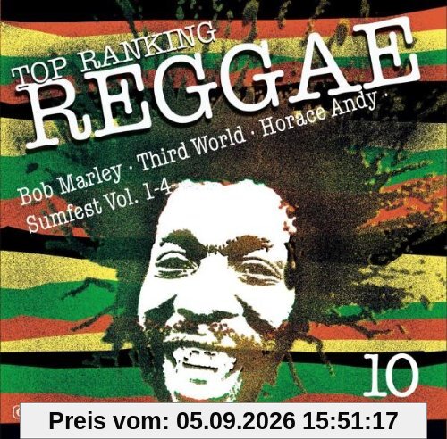 Top Ranking Reggae Hits - 10 CD Wallet Box