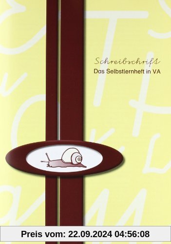 Schreibschrift (VA) - Das Selbstlernheft