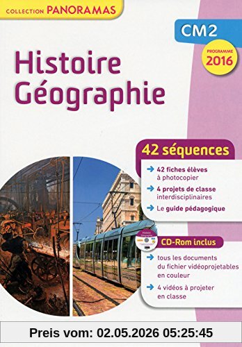 Histoire géographie CM2 : programme 2016