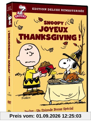 Snoopy : joyeux thanksgiving ! [FR Import]