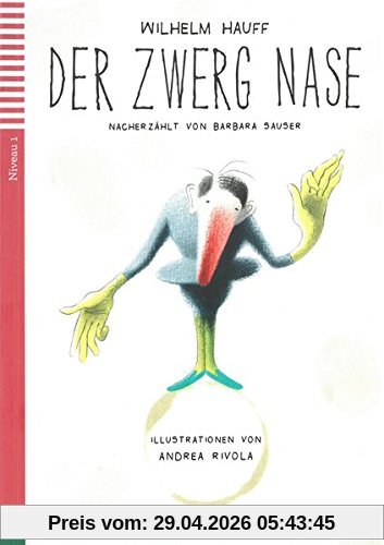 Der Zwerg Nase: Lektüre Deutsch als Fremdsprache. Buch + Audio-CD (Junge ELI Lektüren)