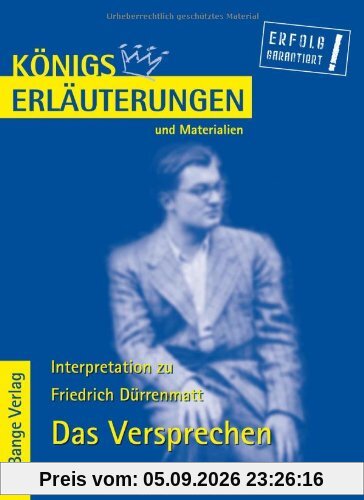 Königs Erläuterungen und Materialien, Bd.419, Das Versprechen