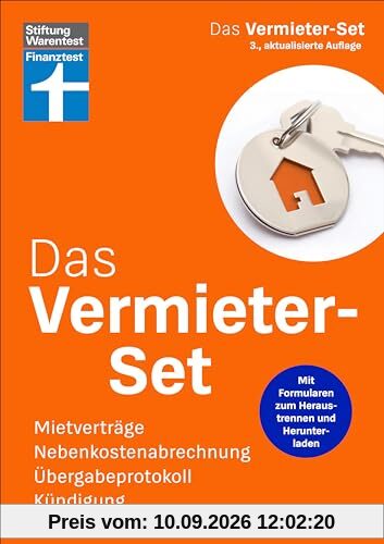 Das Vermieter-Set: Mietverträge, Nebenkostenabrechnung, Übergabeprotokoll, Kündigung