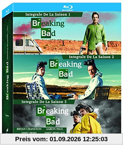 Coffret breaking bad : saisons 1 a 3 [Blu-ray] [FR Import]