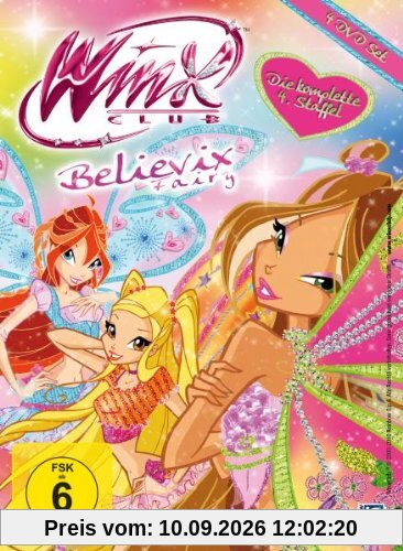 Winx Club - Die komplette 4. Staffel (3D Cover) [4 DVDs]