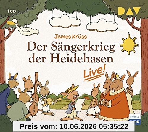 Der Sängerkrieg der Heidehasen - Live!: Livekonzert mit dem WDR Rundfunkchor Köln u.v.a. (1 CD)