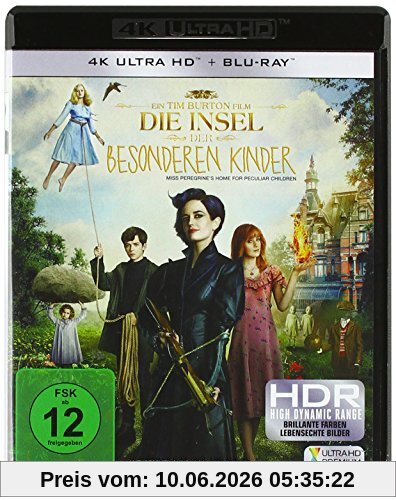 Die Insel der besonderen Kinder   (4K Ultra-HD) (+ Blu-ray)