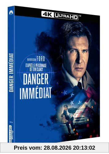 Danger immédiat 4k ultra hd [Blu-ray] [FR Import]