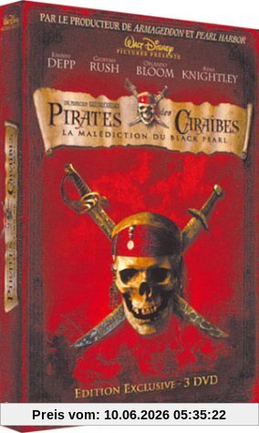 Pirates des Caraïbes - Édition Exclusive 3 DVD [FR Import]